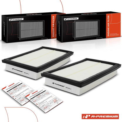 2X Engine Air Filter for Mercedes-Benz C300, C350e, E300 (2015–2018)