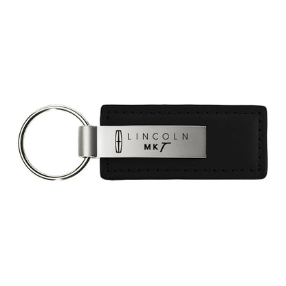 Black Leather Keychain KC1540.MKT - Officially Licensed for Lincoln MKT