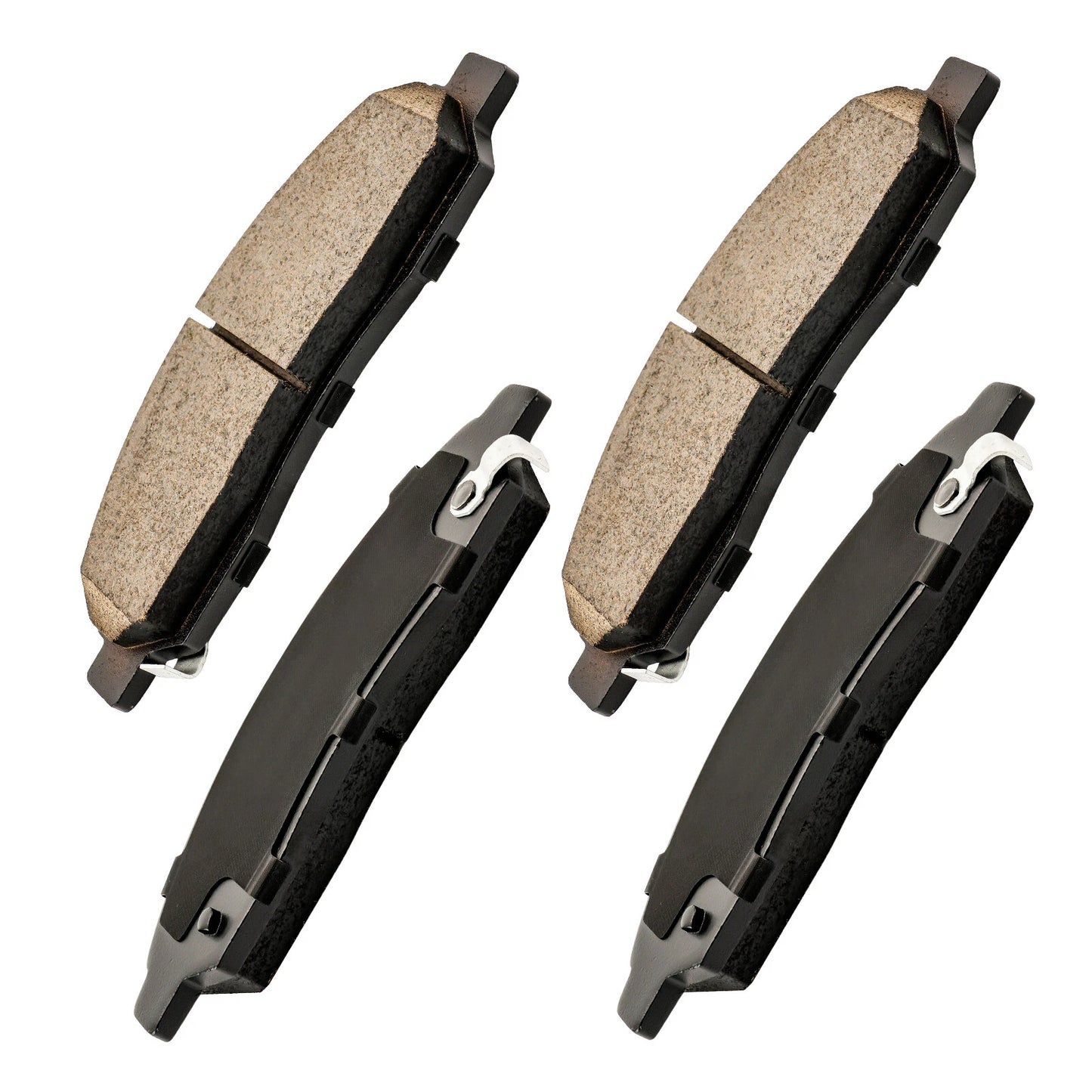 Front Ceramic Brake Pad Kit for Chevy Colorado GMC Canyon Isuzu (2011–2021)