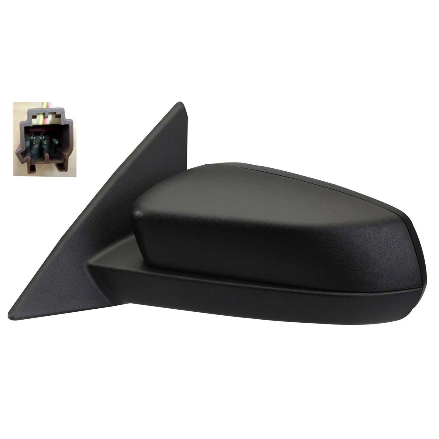 Driver Side Power Door Mirror Replacement w Textured Cover for Ford Ranger (2011–2023)