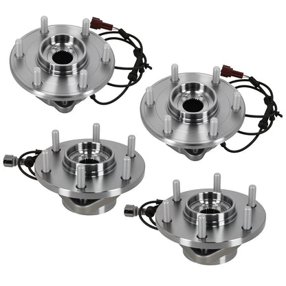Front Left Wheel Bearing Hub Set for Infiniti QX56 Nissan Armada (2004-2007)