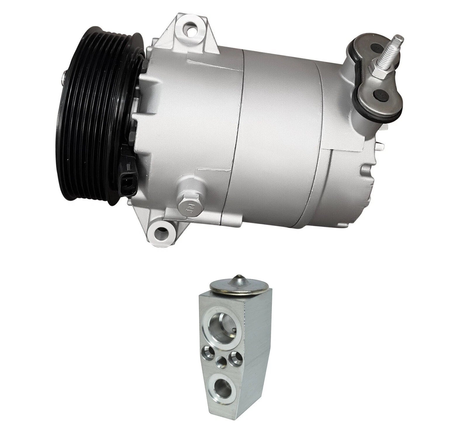 A C Compressor Kit Replacement for Saturn Aura 2.4L Hybrid (2008–2009)