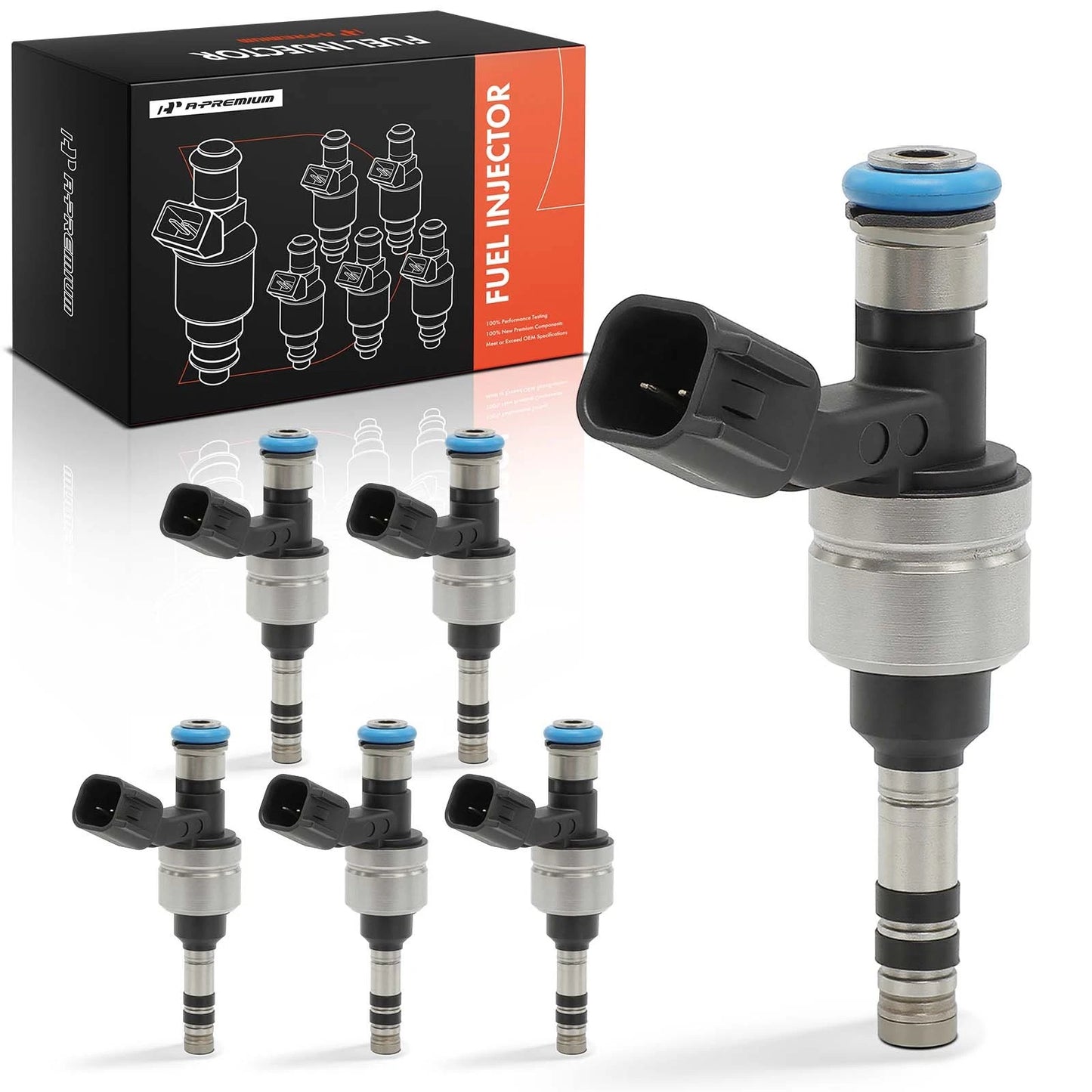 6x Fuel Injector for Chevy Equinox Traverse Impala GMC Terrain Buick (2005–2023)