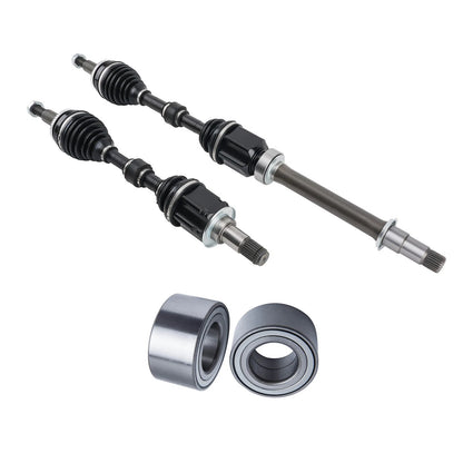 Front Left & Right CV Axle and Wheel Bearing for Toyota Camry Solara ES330 (2004–2008)