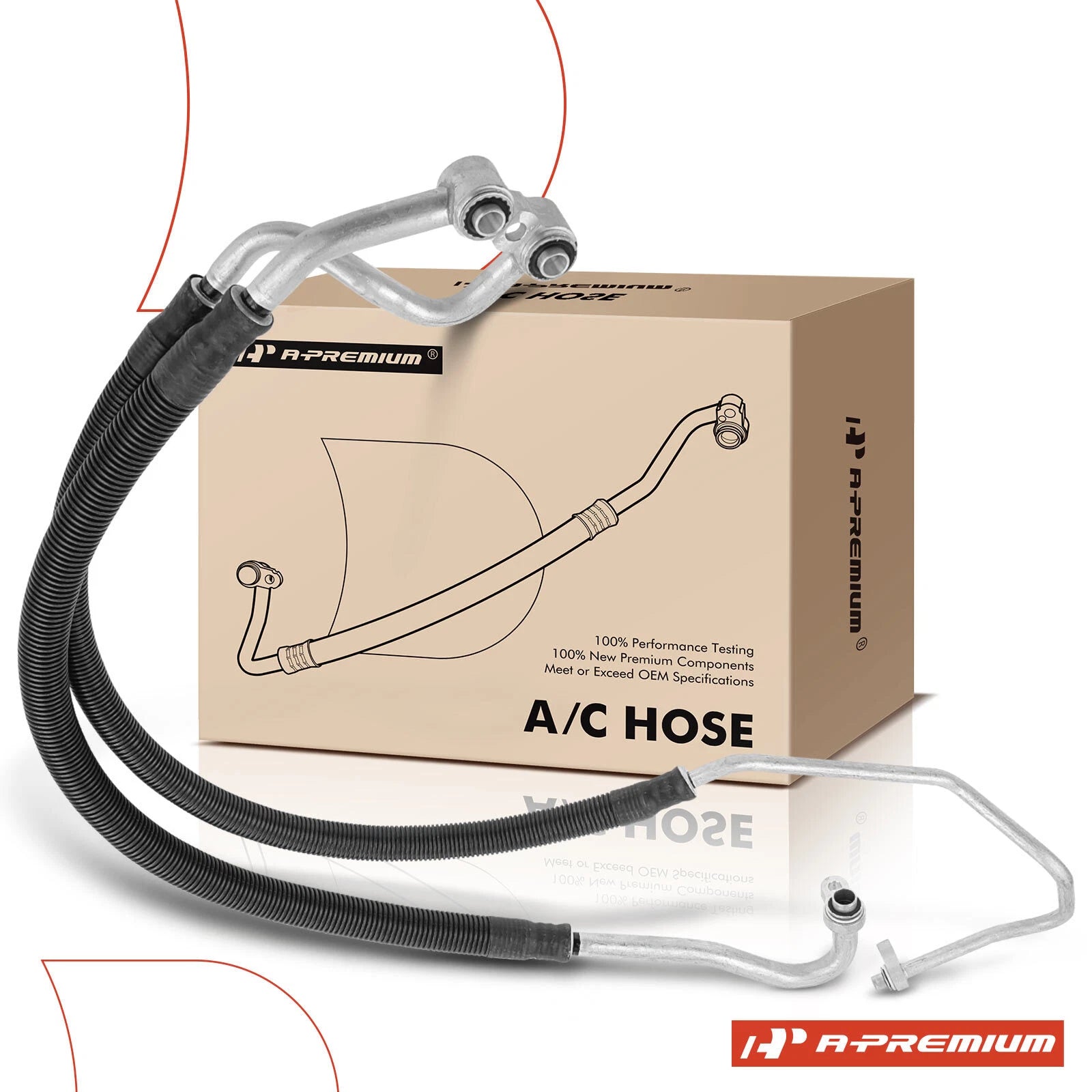 A/C Manifold Hose Assembly for Chevy C4500 GMC C4500 (2003–2009)