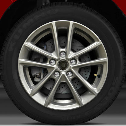 16x7 Factory Wheel (Sparkle Silver Full Face) for 2015 Ford Focus