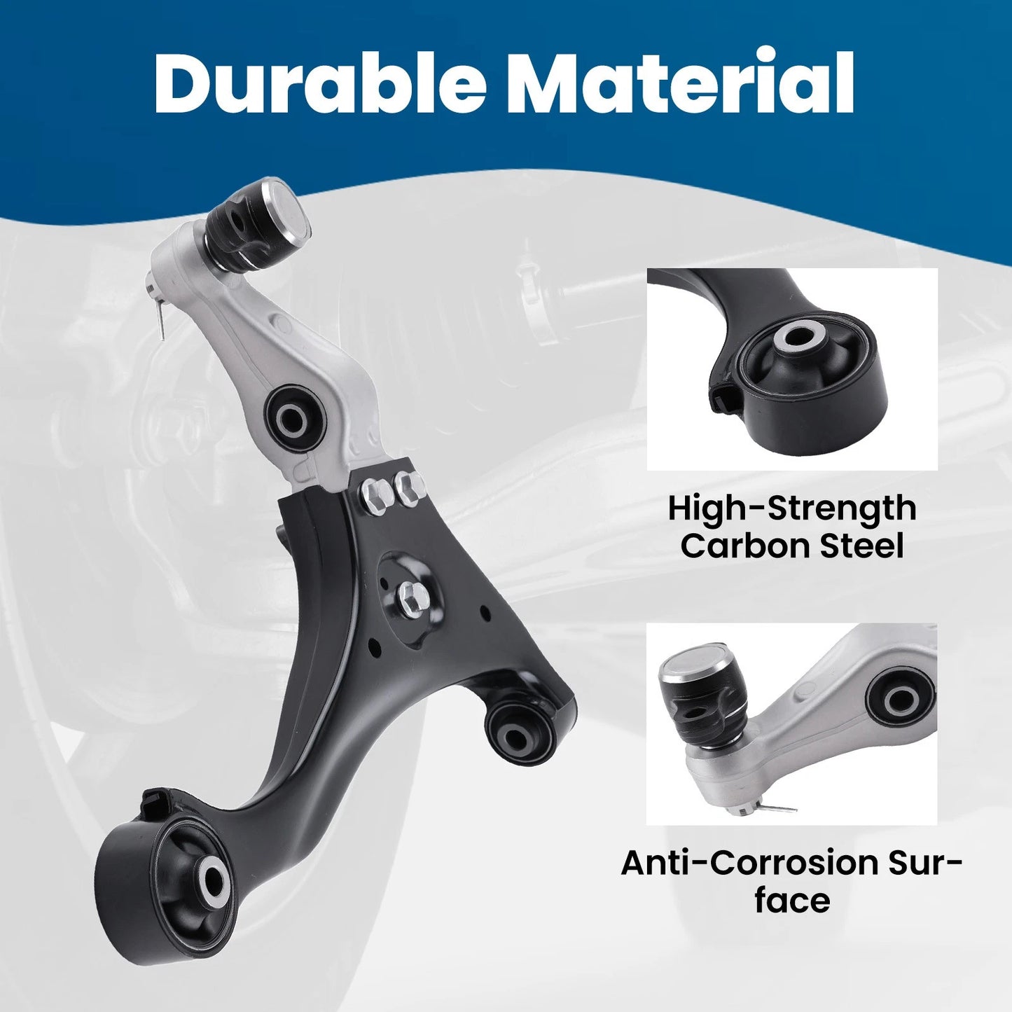 Lower Control Arms with Ball Joints Front for Hyundai Sonata (2006–2010)