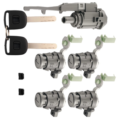 Ignition Switch Cylinder Door Lock with Keys for Honda Civic CR-V (2002–2006)
