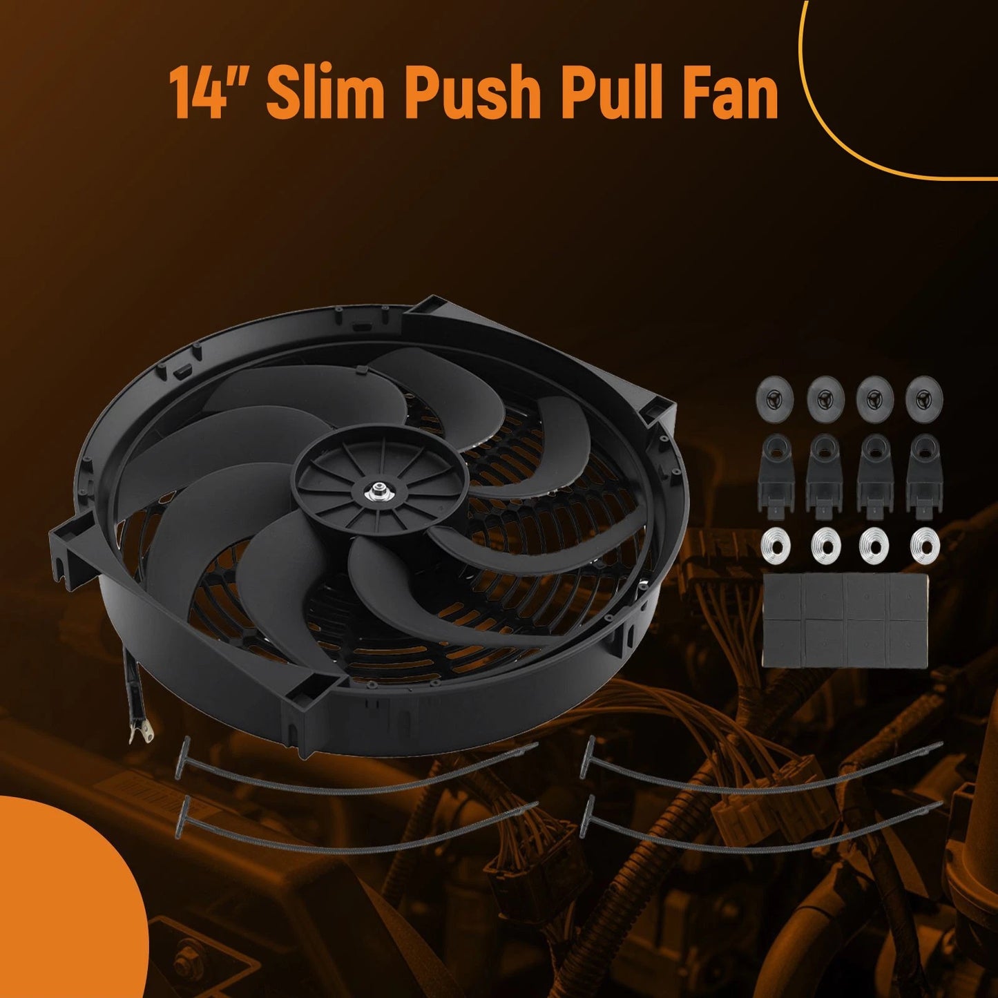 Electric Universal Engine Fan for Universal (2010–2025)