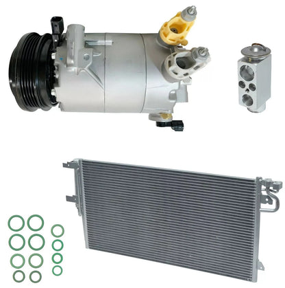 AC Compressor Kit With Condenser Fits Lincoln MKC 2.3L (2016–2018)