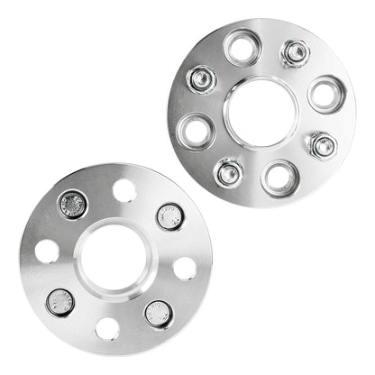 2x 35mm Wheel Spacer 4x100 for Fiat Ford Kia Mazda (54.1mm, M12x1.5)