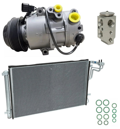 AC Compressor Kit With Condenser for Hyundai Kona 2.0L (2019–2020)