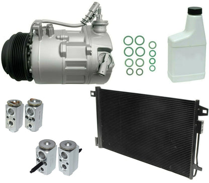 A C Compressor Kit Replacement with Condenser for Ford Focus (2012–2018)