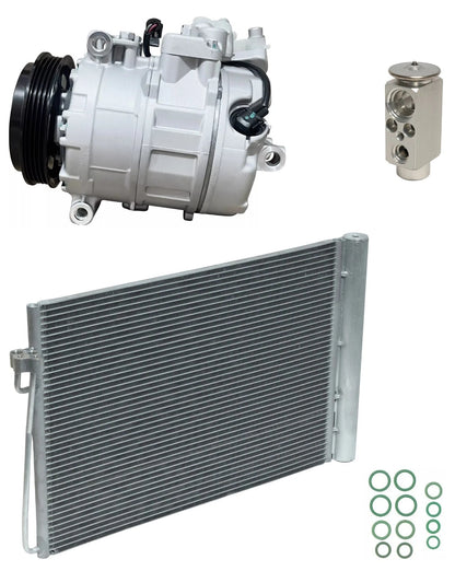 AC Compressor Kit With Condenser for BMW 745Li 4.4L (2004–2005)