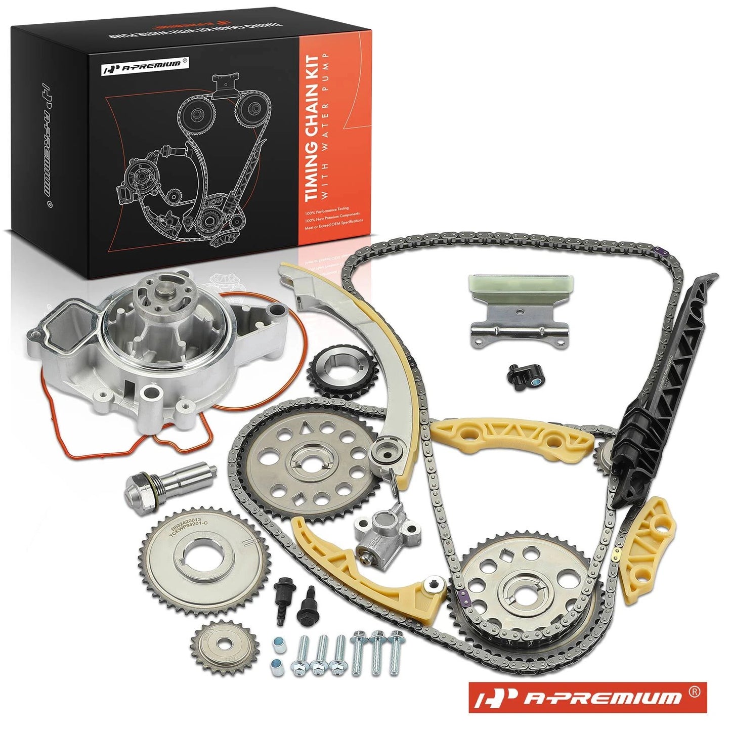 20x Timing Belt and Water Pump Kit for Chevrolet Malibu (2004–2008) HHR (2006–2008)