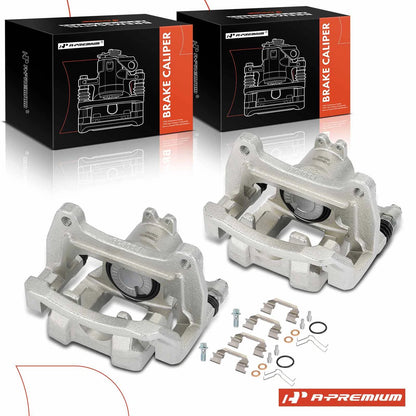 2X Rear Disc Brake Caliper w/ Bracket for Chevrolet Camaro (2016–2020)