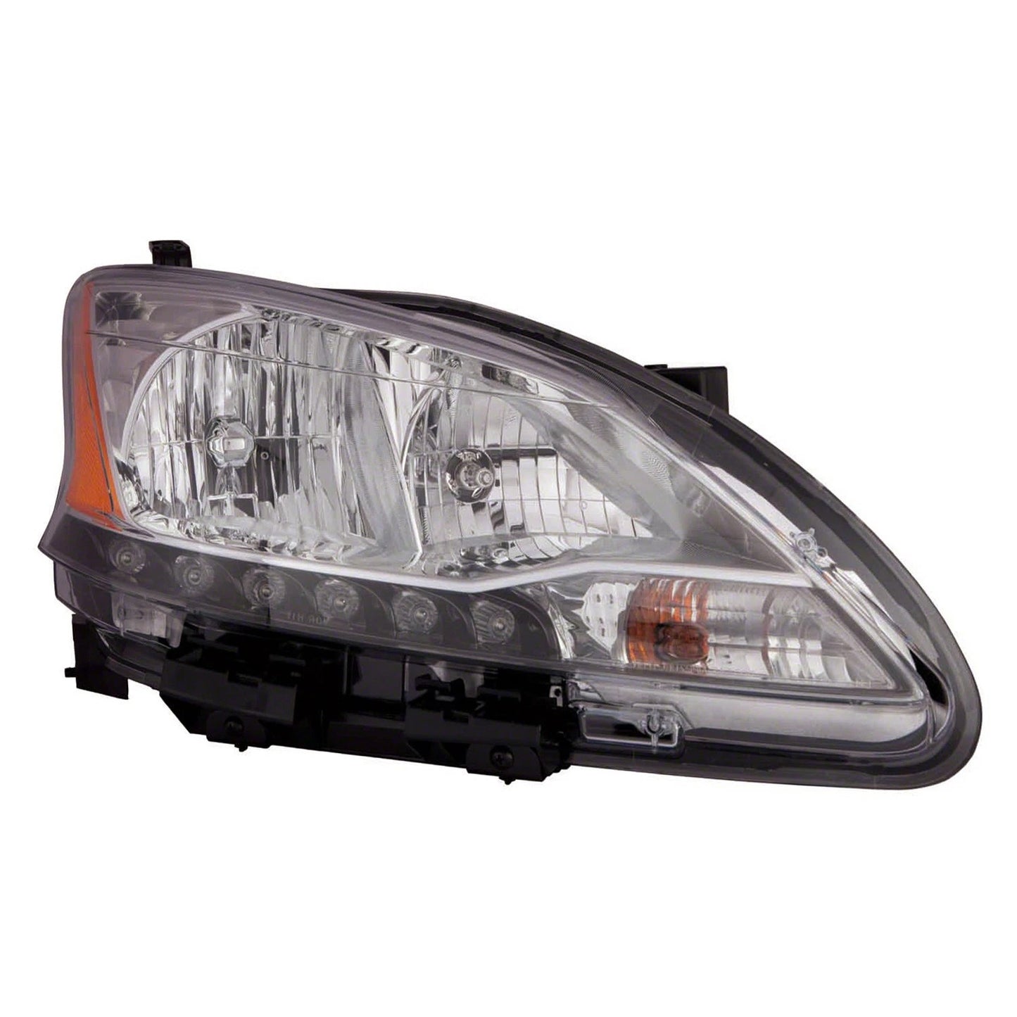 Halogen Headlight Assembly Passenger Side Replacement for Toyota Corolla (2014–2019)