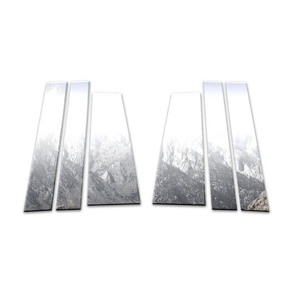 Diamond Grade 6pc Pillar Post Covers for 2014-2019 Toyota Highlander