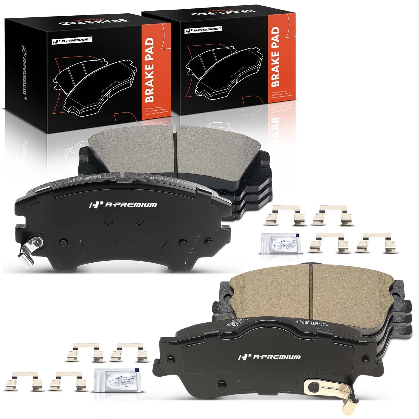 8x Ceramic Brake Pads for Chevrolet Caprice (2011–2017)