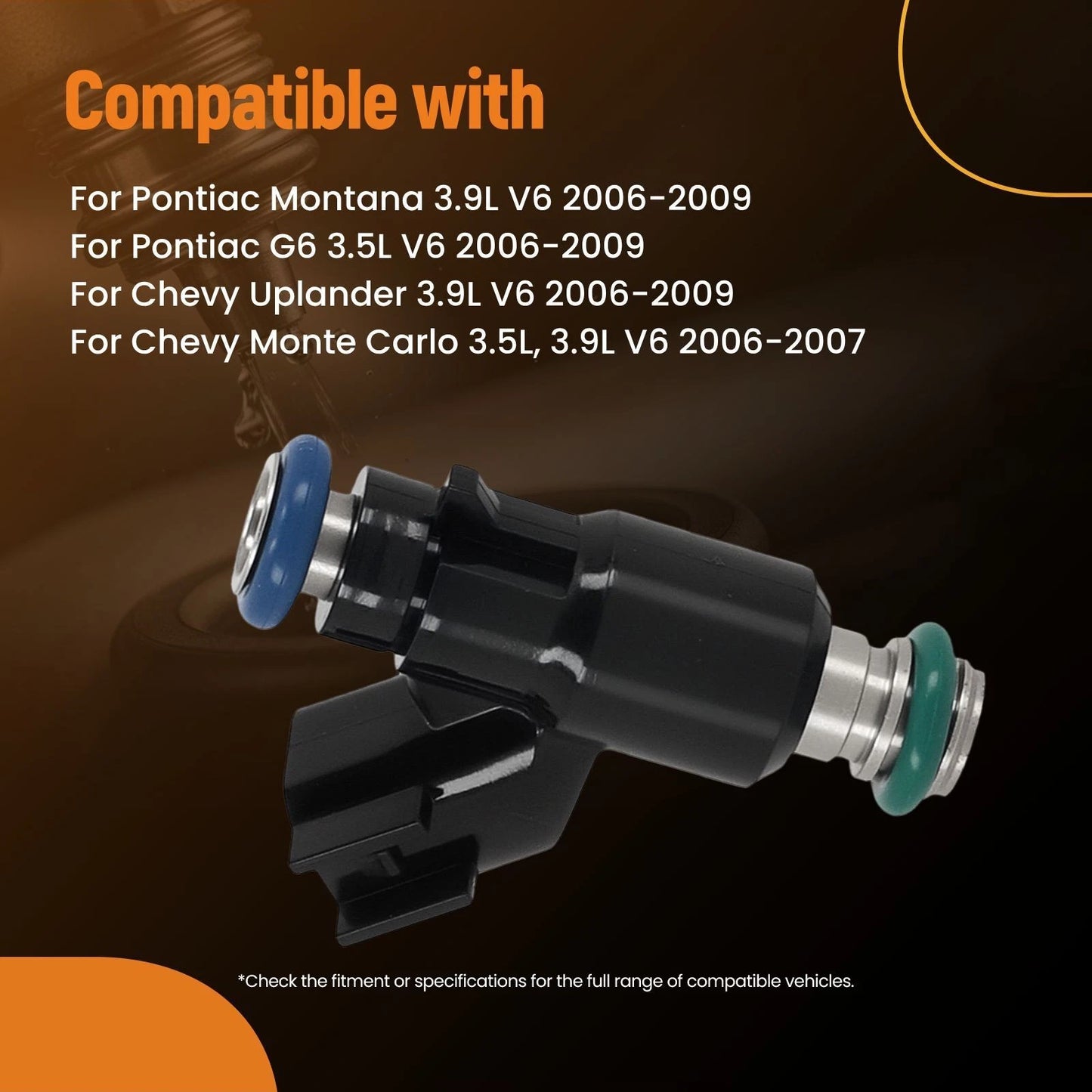 Fuel Injector Kit for Buick Terraza Lucerne (2006–2010)