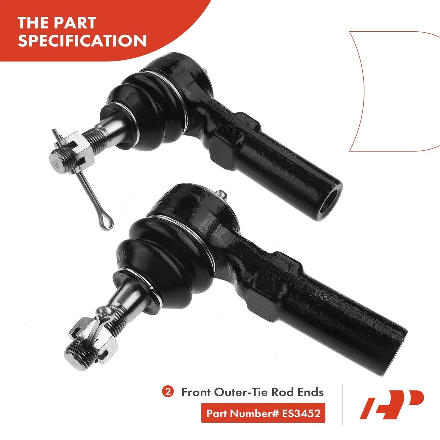6x Tie Rod End Ball Joint for Cadillac Eldorado (1967–2002)