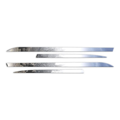 Diamond Grade 4pc 1 1/2" Angled Lower Accent Trim for 2015-2024 Ford Edge