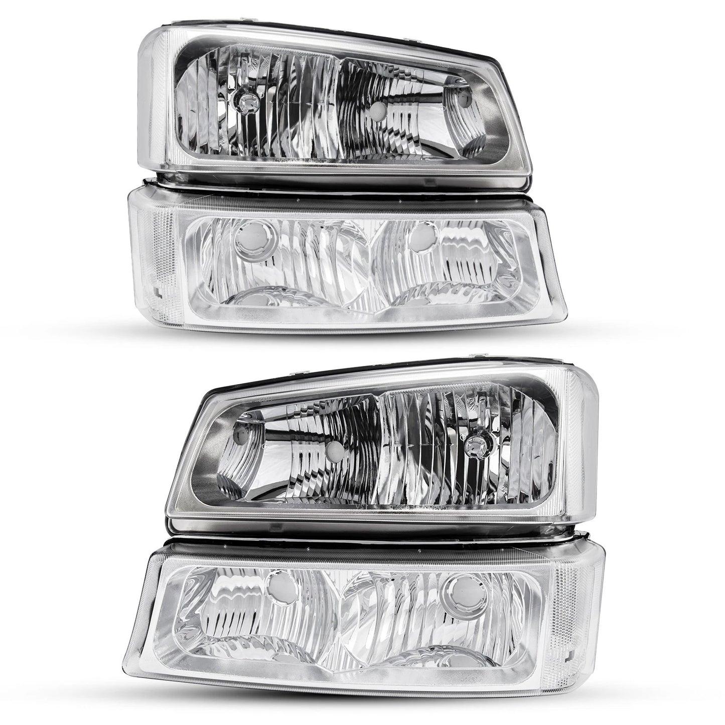 Headlight Assembly for Chevy Silverado 1500 2500HD (2003–2007)
