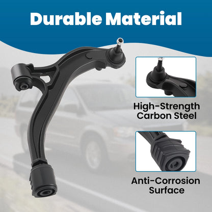Front Lower Control Arm Suspension for Dodge Caravan (2001–2004)