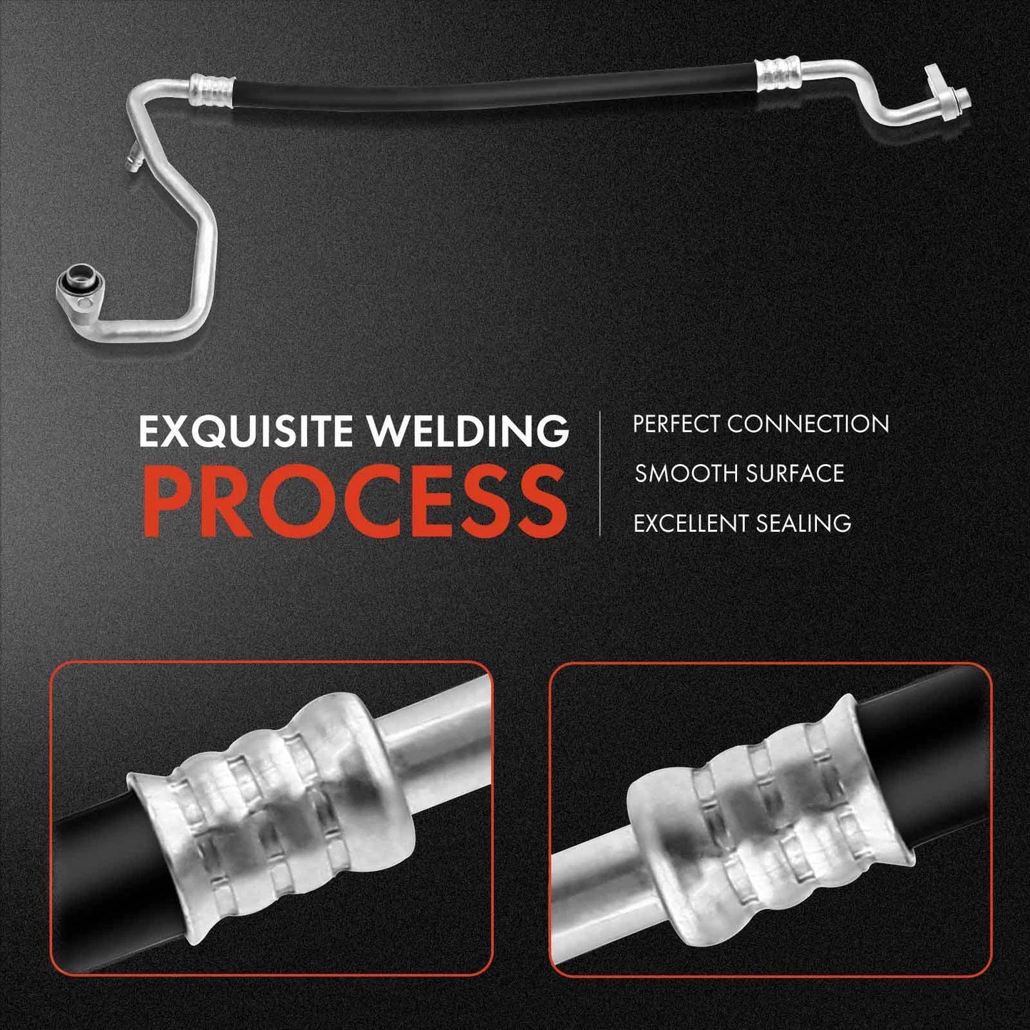 A/C Manifold Line Hose Assembly for Chevy Silverado 2500 3500 (2001–2002)