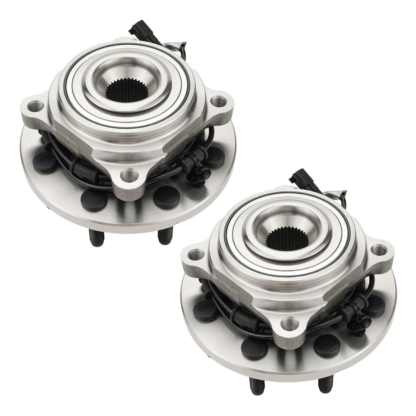2pc Front Wheel Bearing Hub Assembly for RAM 2500 2014–2018 & 3500 2013–2018
