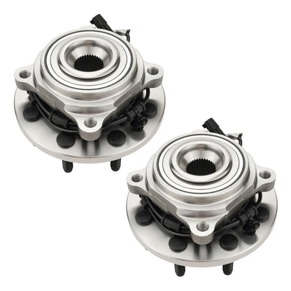 2pc Front Wheel Bearing Hub Assembly for RAM 2500 2014–2018 & 3500 2013–2018
