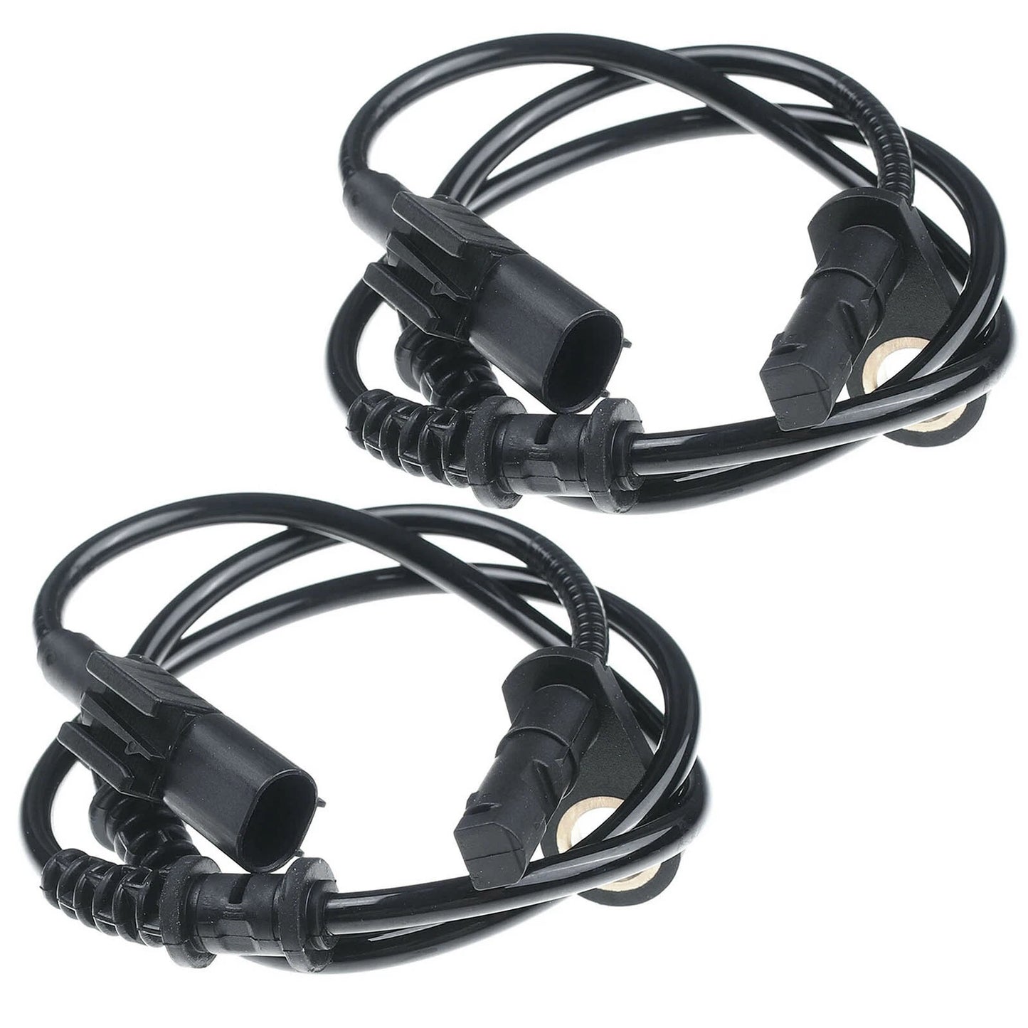 2X Front ABS Wheel Speed Sensor for Mercedes-Benz E300 E350 (2008–2009)