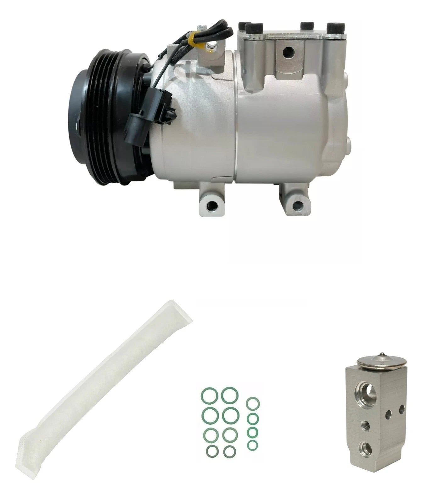 AC Compressor Kit Replacement for Kia Spectra 1.8L (2004–2009)