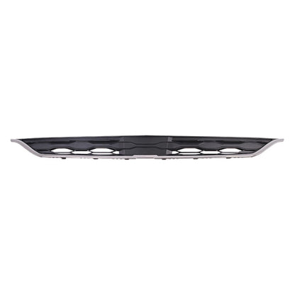 Replacement Black Chrome Plastic Front Upper Grille For 2016-2018 Chevy Malibu