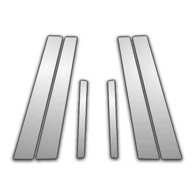 6Pc Chrome Pillar Post Covers For 98-01 Nissan Altima - P5306