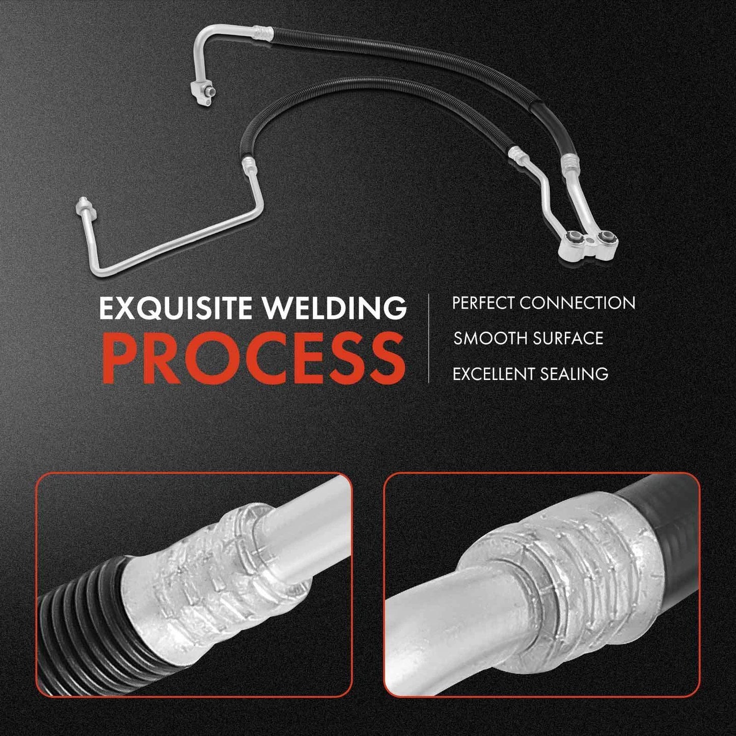 A/C Manifold Line Hose Assembly for Chevrolet C4500 Kodiak (2003–2009)