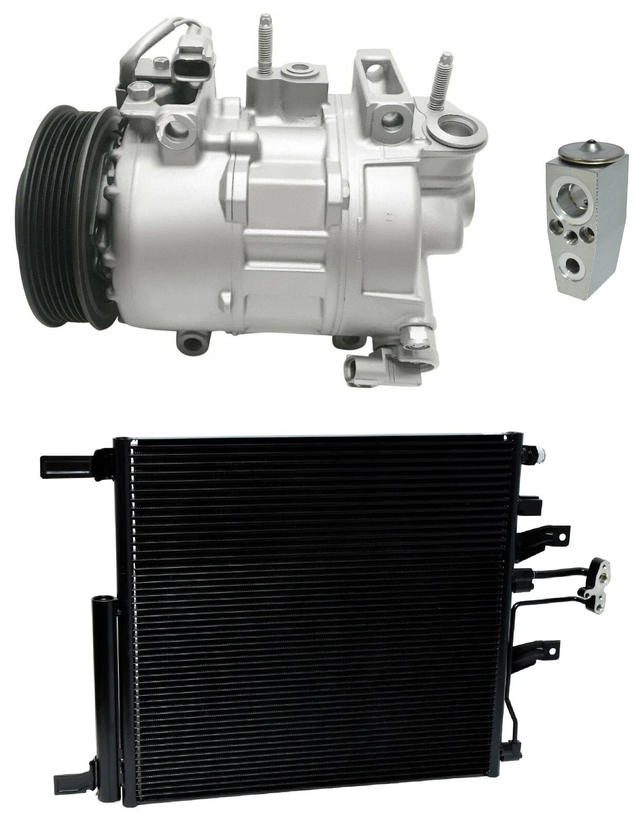 AC Compressor Kit With Condenser for Ram 1500 3.6L (2014–2018)