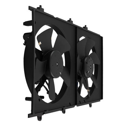 Dual A/C Radiator Cooling Fan Assembly for Mitsubishi Lancer 2.0L (2008–2017)
