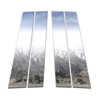 Chrome Pillar Post Covers 4Pc Replacement for Chevy Equinox (2010–2017)