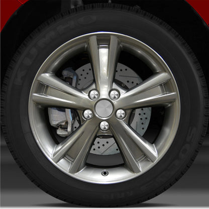 18x7 Factory Wheel (Hyper Sparkle Silver Gray Base) For 2007 Lexus RX400