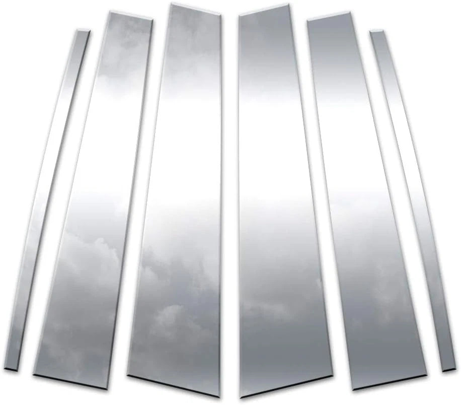 6pc. Luxury FX Pillar Post Trim for 2017-2023 Honda Ridgeline 4-door
