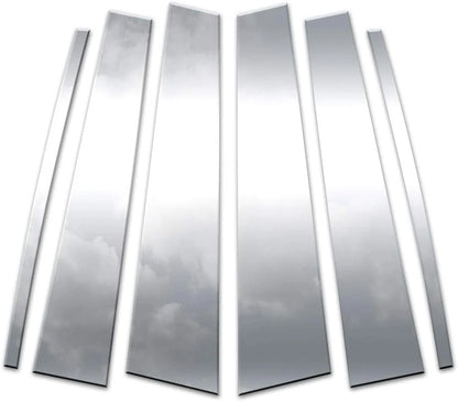 6pc. Luxury FX Pillar Post Trim for 2017-2023 Honda Ridgeline 4-door