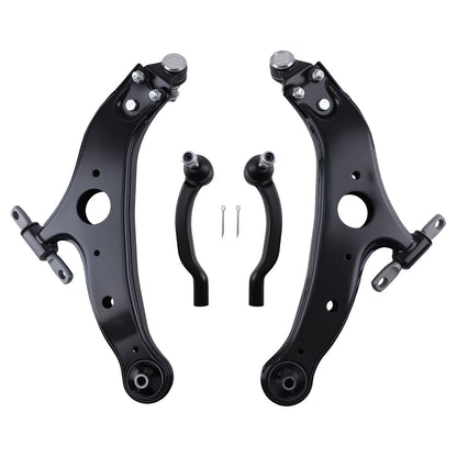 Front Lower Control Arms Ball Joint Tie Rod for Toyota Sienna (2004–2010)