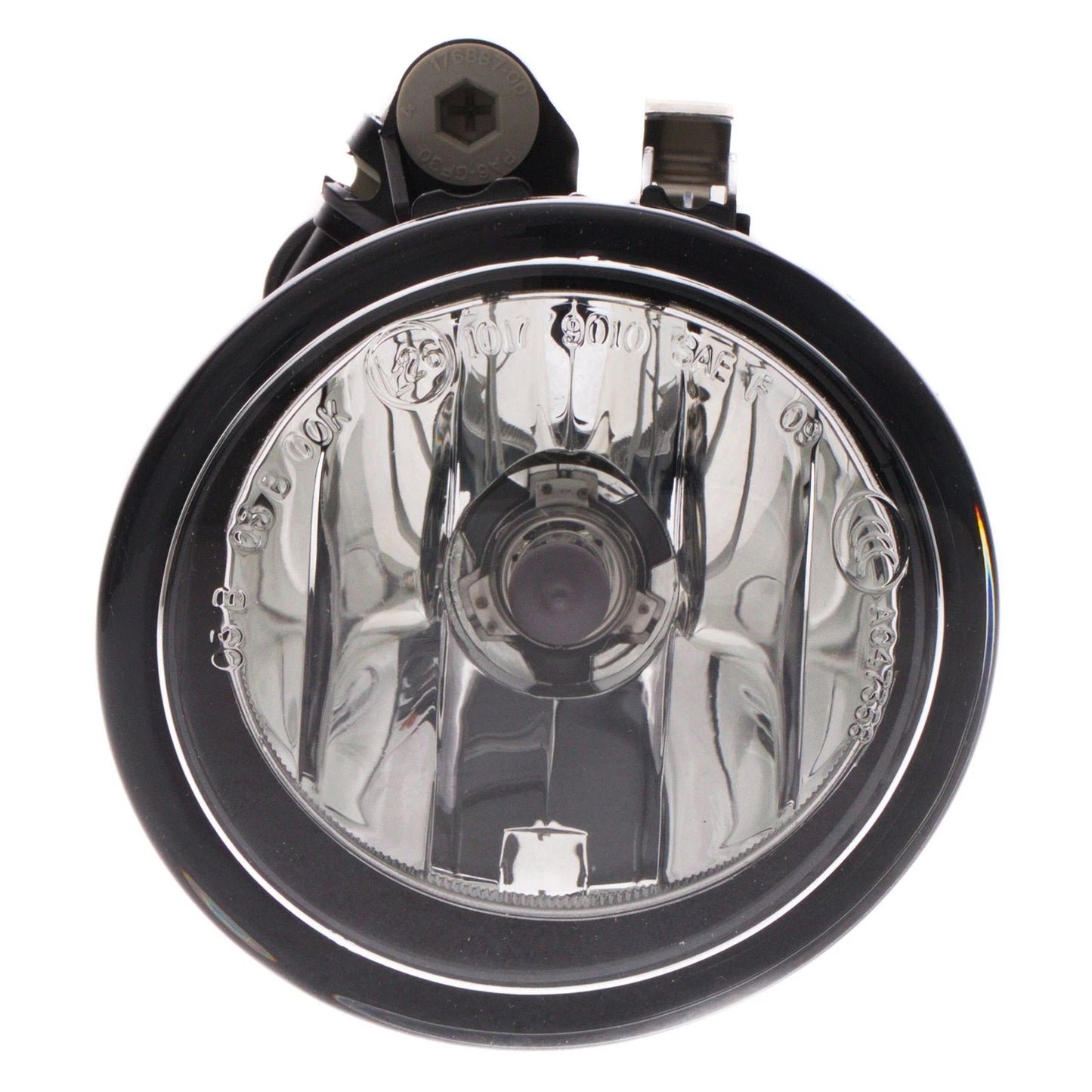Replacement Plastic Driver Side Halogen Fog Light Assembly w/Adaptive Lamps