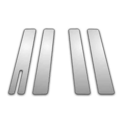 4Pc Chrome Pillar Post Covers for 04-09 Lincoln Aviator - P4015X