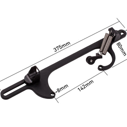 Aluminum Throttle Cable Carb Bracket Kit for Chevy 350 SBC (1969–1970)