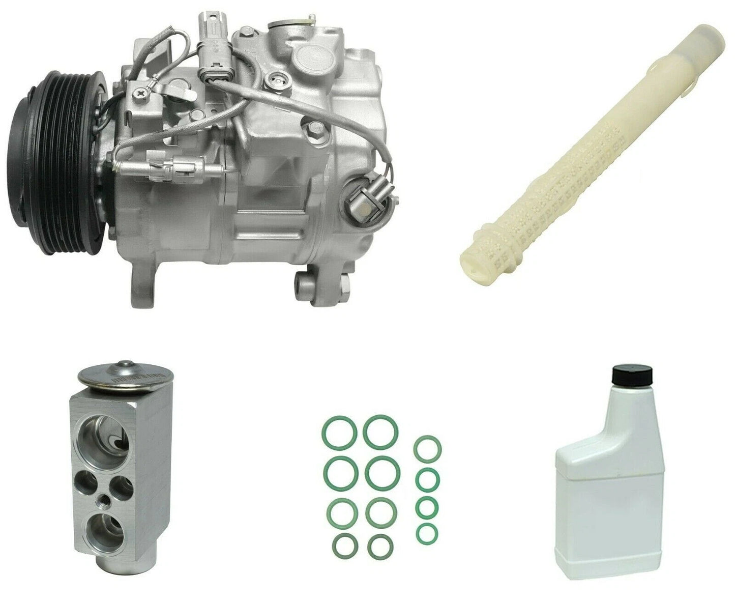 AC Compressor Kit Replacement for BMW X5 2014–2018 (Air Conditioning)