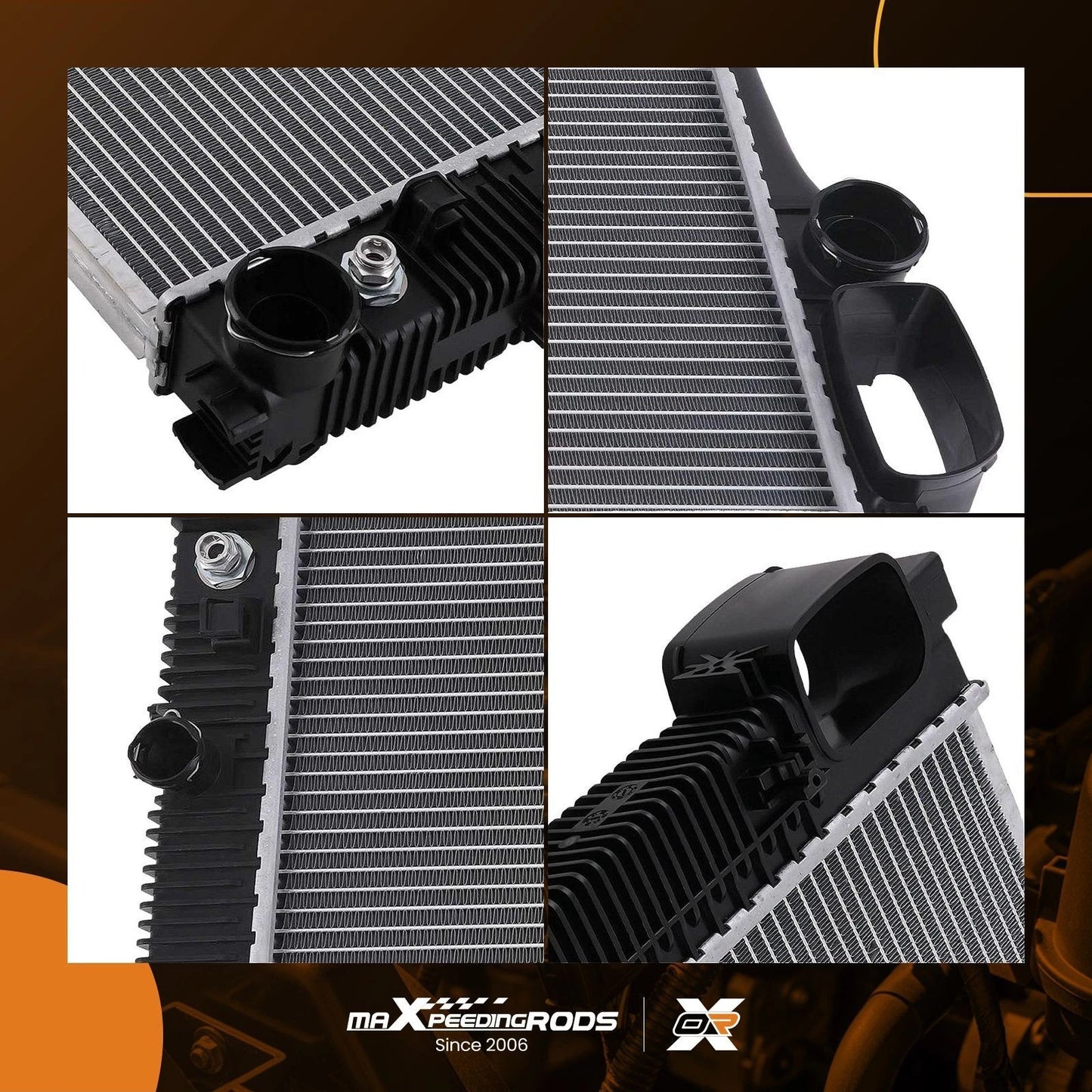 Aluminum Radiator for Mercedes CL600 S600 (2004–2010)