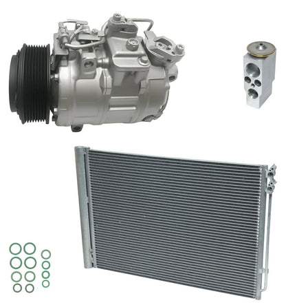 A C Compressor Kit With Condenser for BMW 535i 3.0L Turbo (2015–2016)