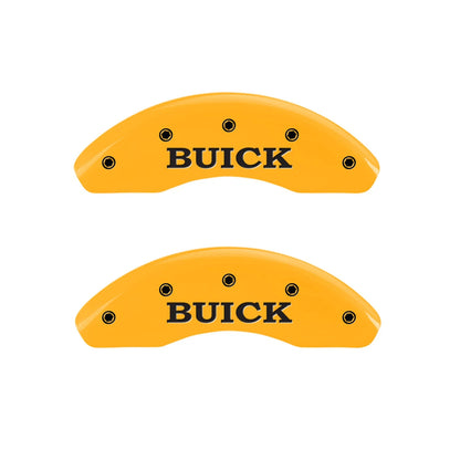 Brake Caliper Covers Yellow Set for 2012–2016 Buick LaCrosse by MGP